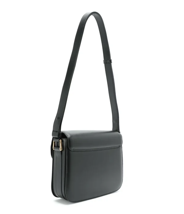 A.P.C. Sac Grace Small Cuir Lisse Noir Acheter Maintenant 3