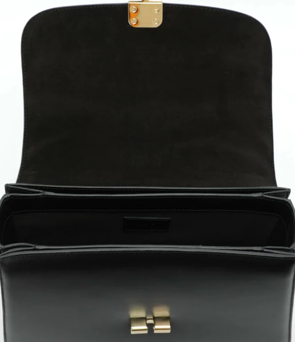 A.P.C. Sac Grace Small Cuir Lisse Noir Acheter Maintenant 4