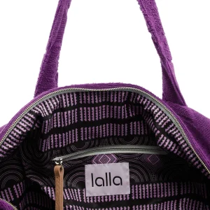 LALLA Sac De Plage Socco Éponge Ultra Violet grande marque pas cher 12