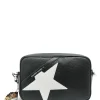 GOLDEN GOOSE Sac Star Cuir Noir Blanc 22