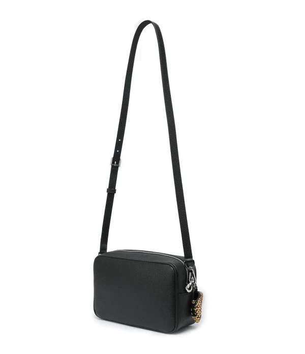 GOLDEN GOOSE Sac Star Cuir Noir Blanc 4