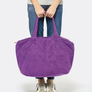 LALLA Sac De Plage Socco Éponge Ultra Violet grande marque pas cher 16