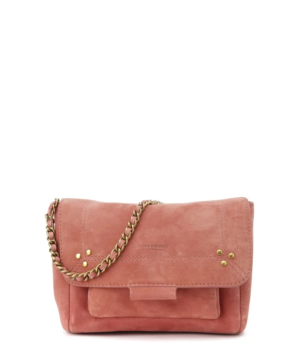 JEROME DREYFUSS Sac Lulu S Cuir Bois De Rose magasin 1