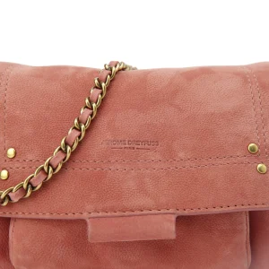 JEROME DREYFUSS Sac Lulu S Cuir Bois De Rose magasin 17