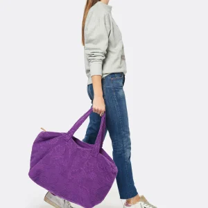 LALLA Sac De Plage Socco Éponge Ultra Violet grande marque pas cher 18