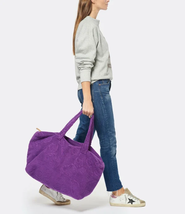 LALLA Sac De Plage Socco Éponge Ultra Violet grande marque pas cher 7