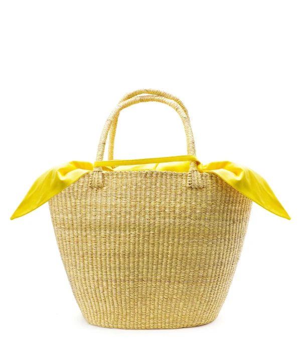 MUUN Panier G Naturel Jaune 1