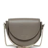 SEE BY CHLOE Sac Mara Cuir Lisse Motty Grey 23