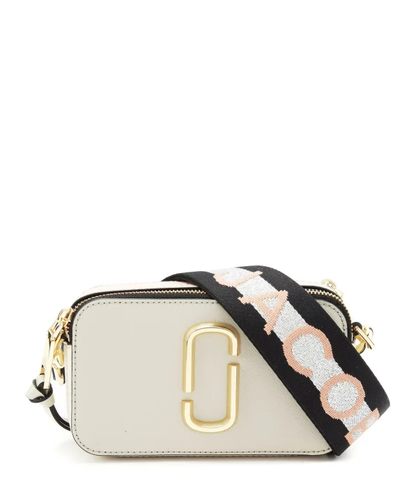 MARC JACOBS Sac The Snapshot Colorblock Cuir New Dust Multi 1