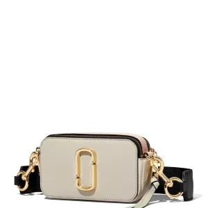 MARC JACOBS Sac The Snapshot Colorblock Cuir New Dust Multi 11