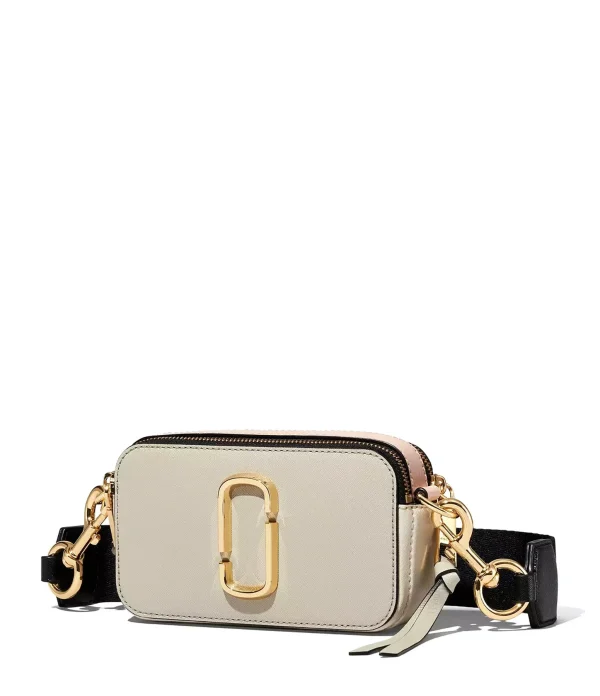 MARC JACOBS Sac The Snapshot Colorblock Cuir New Dust Multi 3