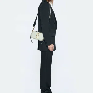 MARC JACOBS Sac The Snapshot Colorblock Cuir New Dust Multi 21