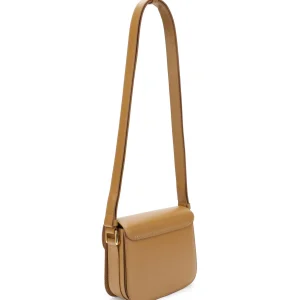 A.P.C. Sac Grace Mini Cuir Lisse Camel 10