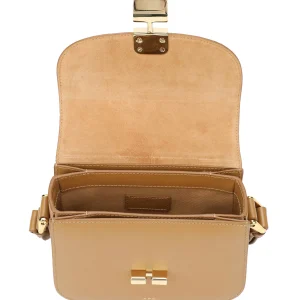 A.P.C. Sac Grace Mini Cuir Lisse Camel 12