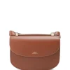 A.P.C. Sac Genève Mini Cuir Lisse Noisette 22