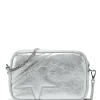 GOLDEN GOOSE Sac Mini Star Cuir Argenté 20