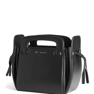 AMI PARIS Sac Seau GM Cuir Lisse Noir 10