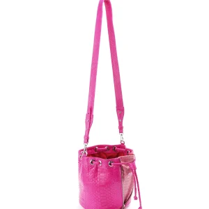 acheter SISTA PARIS Sac Amber Python Rose Électrique 10