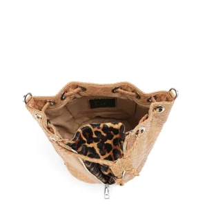 jusqu'à SISTA PARIS Sac Amber Python Naturel Léopard 12