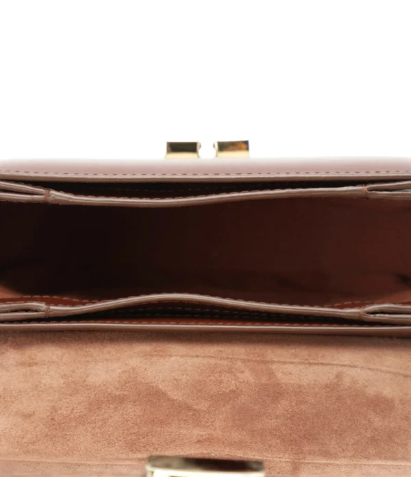 A.P.C. Sac Grace Small Cuir Lisse Noisette 4