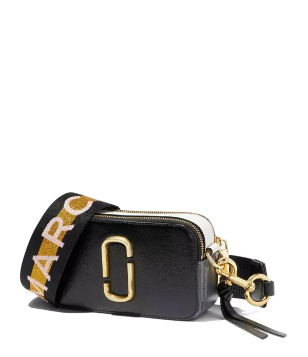 MARC JACOBS Sac The Snapshot Cuir Noir 3