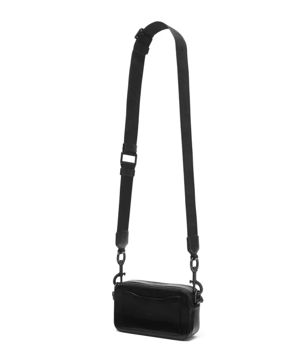 MARC JACOBS Sac The Snapshot Cuir Noir 4