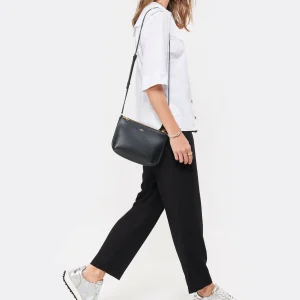 A.P.C. Sac Sarah Cuir Lisse Noir 18