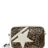 GOLDEN GOOSE Sac Star Cuir Pony Léopard 20