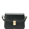 A.P.C. Sac Grace Cuir Lisse Noir 22