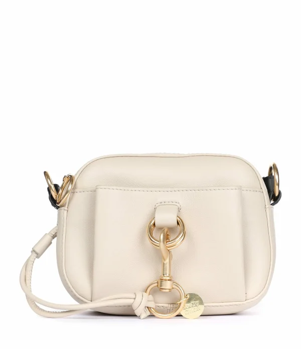 SEE BY CHLOE Sac Tony Cuir Beige Ciment 1