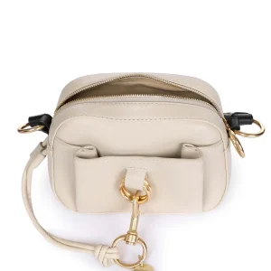 SEE BY CHLOE Sac Tony Cuir Beige Ciment 15