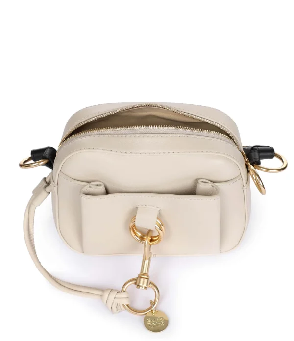 SEE BY CHLOE Sac Tony Cuir Beige Ciment 5