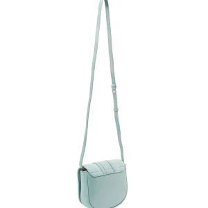 Retour Facile et Gratuit SEE BY CHLOE Sac Hana Mini Double Cuir Sterling Blue 10