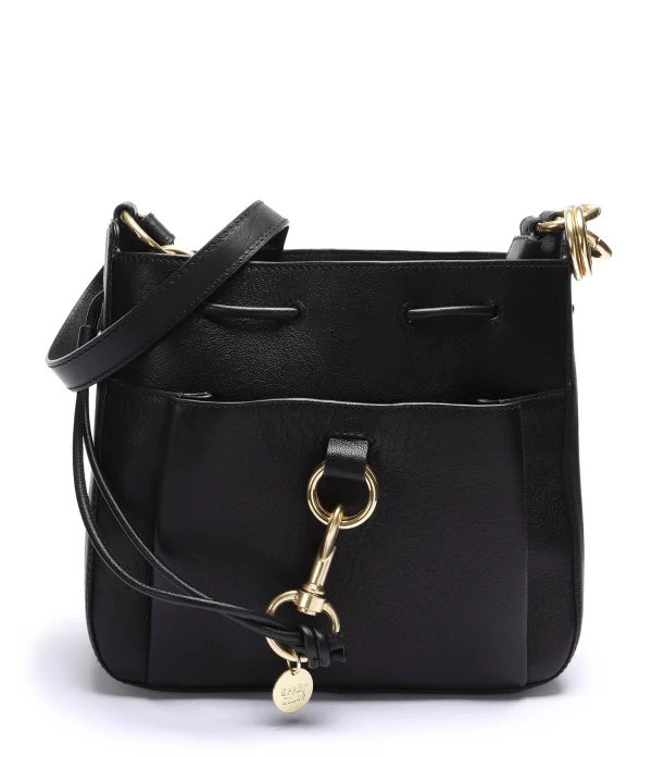 SEE BY CHLOE Sac Tony MM Cuir Lisse Noir 1