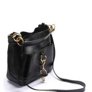 SEE BY CHLOE Sac Tony MM Cuir Lisse Noir 11