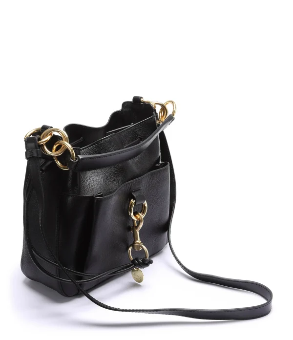 SEE BY CHLOE Sac Tony MM Cuir Lisse Noir 3