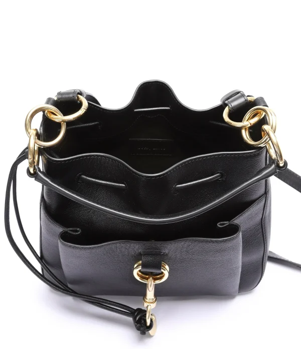 SEE BY CHLOE Sac Tony MM Cuir Lisse Noir 5