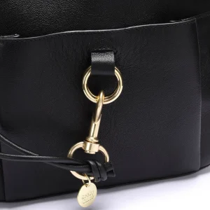 SEE BY CHLOE Sac Tony MM Cuir Lisse Noir 17