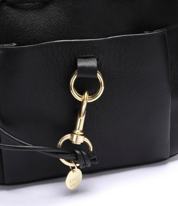 SEE BY CHLOE Sac Tony MM Cuir Lisse Noir 6