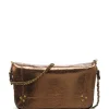 JEROME DREYFUSS Sac Bobi S Cuir Lamé Bronze 25