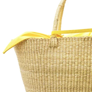 MUUN Panier G Naturel Jaune 15