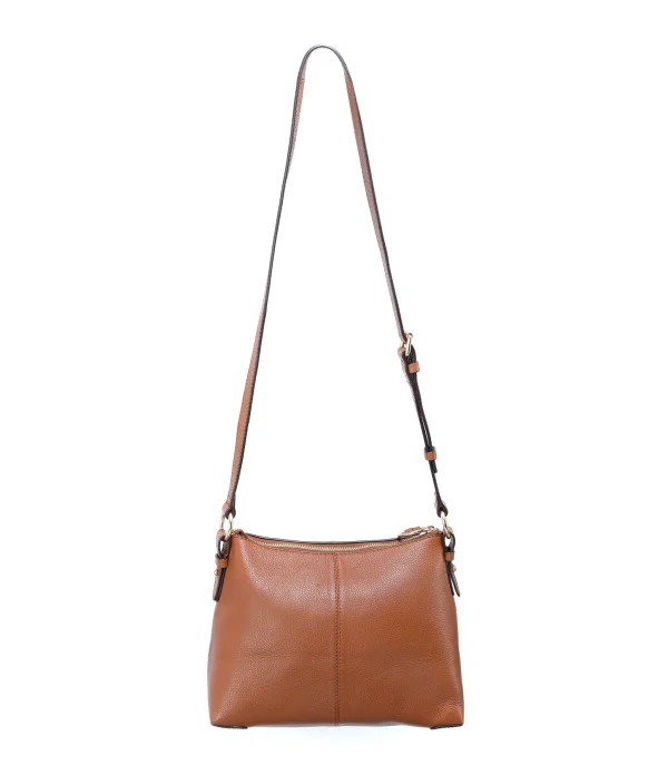 SEE BY CHLOE Sac Joan PM Cuir Grainé Caramel 4