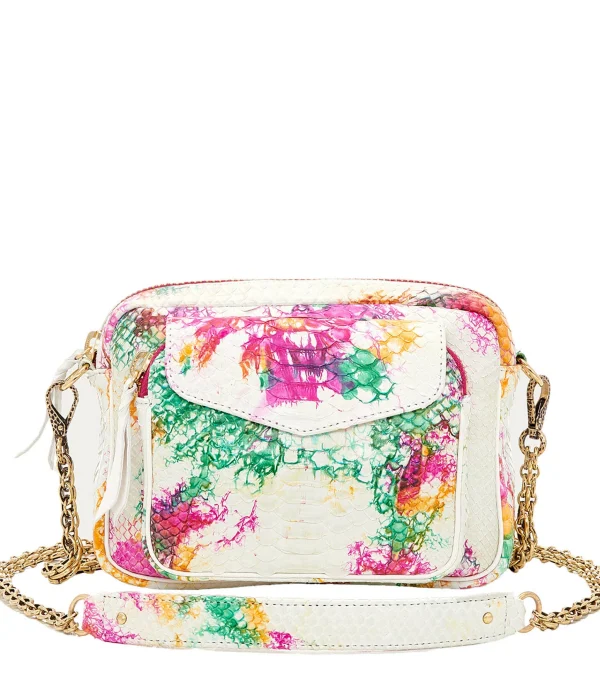 CLARIS VIROT Sac Charly Python Tie & Dye Multicolore 1