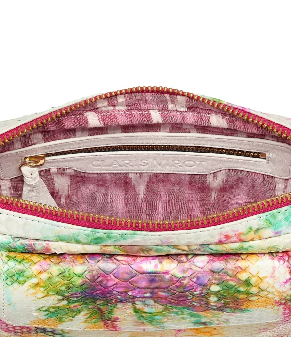 CLARIS VIROT Sac Charly Python Tie & Dye Multicolore 3