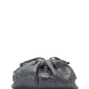 SISTA PARIS Sac Baby Uniq Cuir Souple Python Navy 22