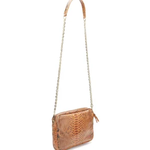 en ligne vente CLARIS VIROT Sac Big Charly Python Moka 9