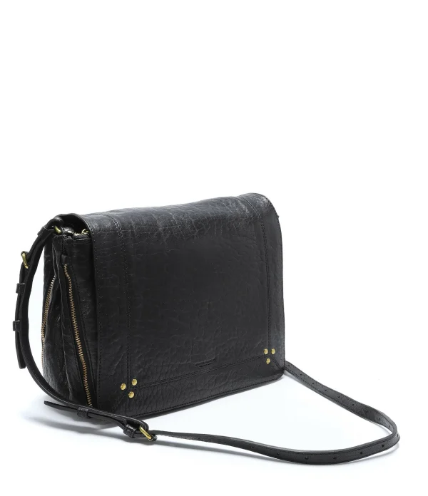 JEROME DREYFUSS Sac Igor Cuir Bubble Noir 3