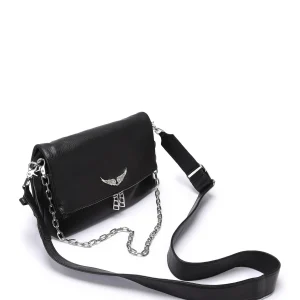 ZADIG & VOLTAIRE Sac Rocky Cuir Grainé Noir 13