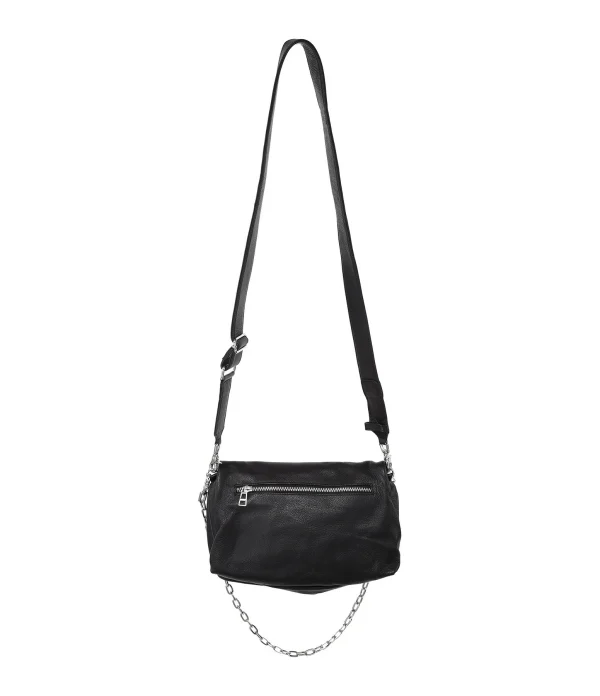 ZADIG & VOLTAIRE Sac Rocky Cuir Grainé Noir 4