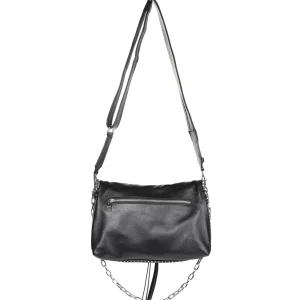 ZADIG & VOLTAIRE Sac Rocky Clous Cuir Grainé Noir 12